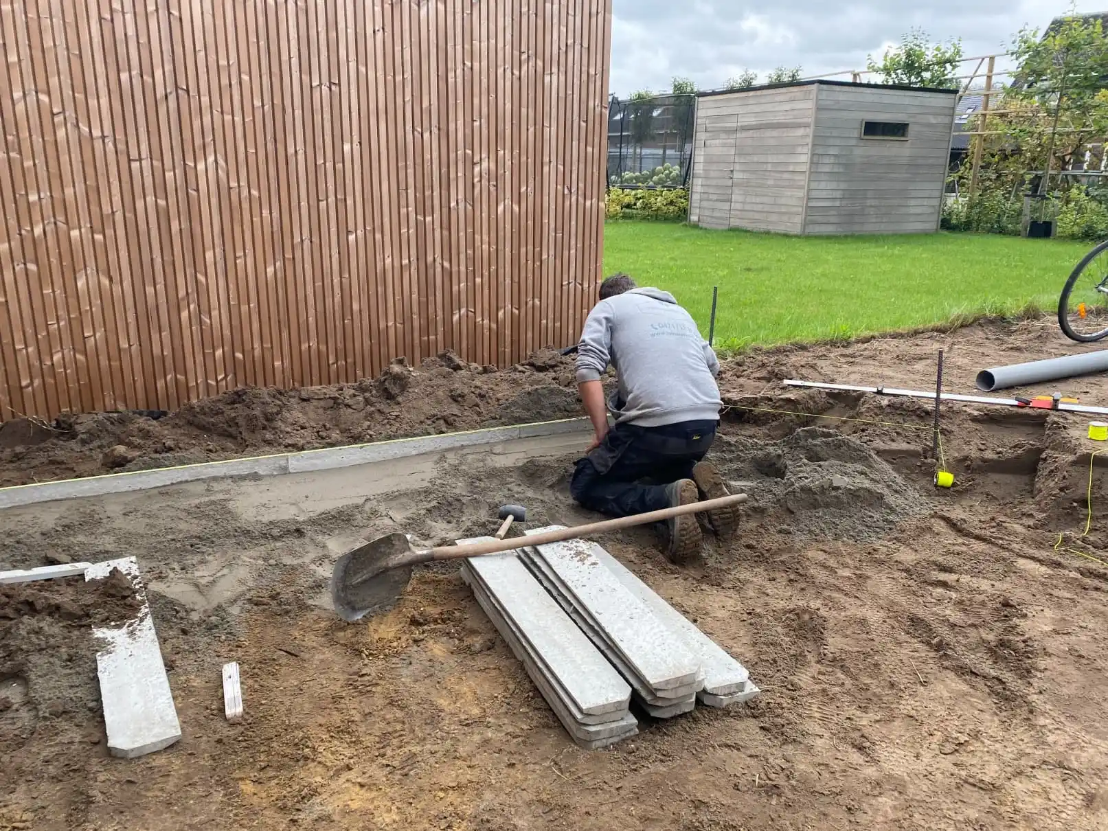 Opritten & terrassen